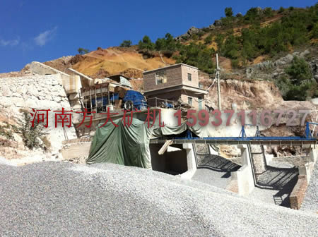 云南石灰石破碎生產線