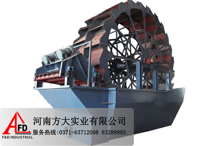 輪斗洗砂機
