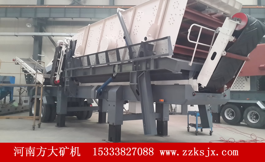 建筑垃圾移動(dòng)破碎站